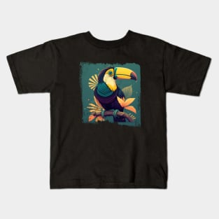 colorful toucan Kids T-Shirt
